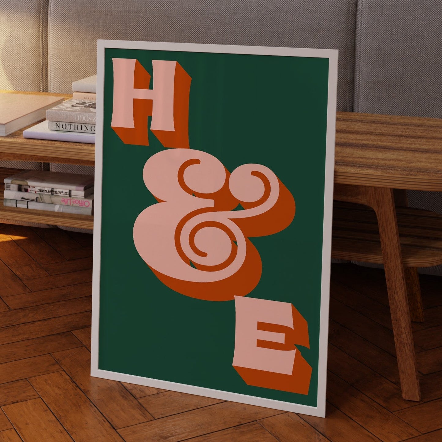Personalised Initial Print