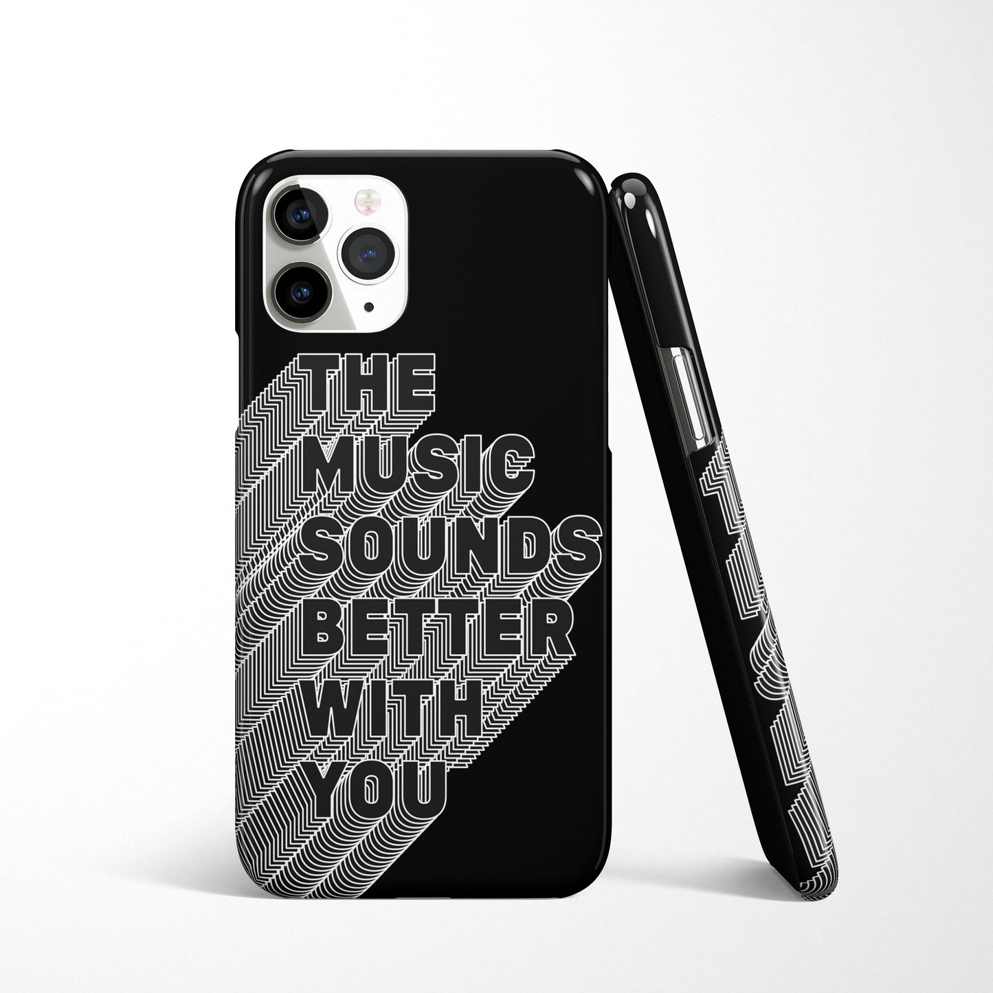 Music Sounds Better With You Phone Case