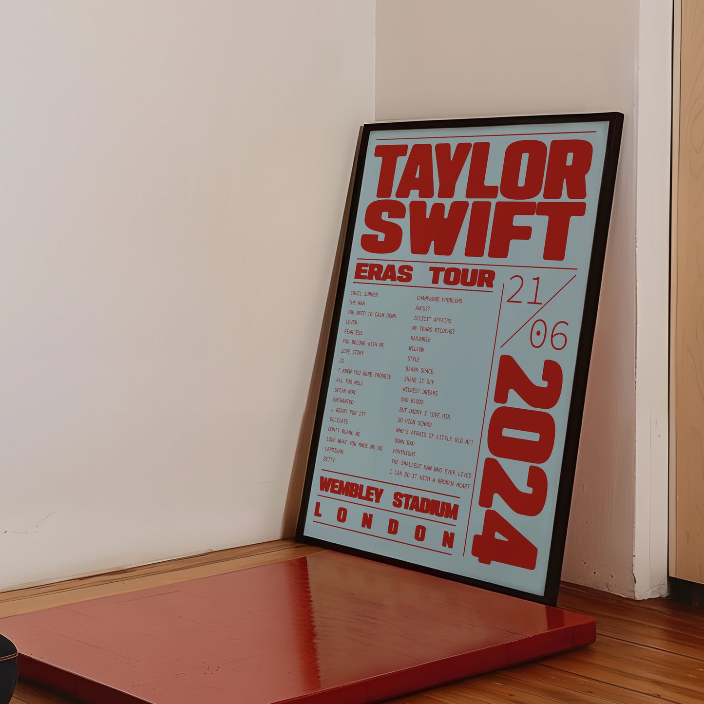Custom Gig Poster (Framed)