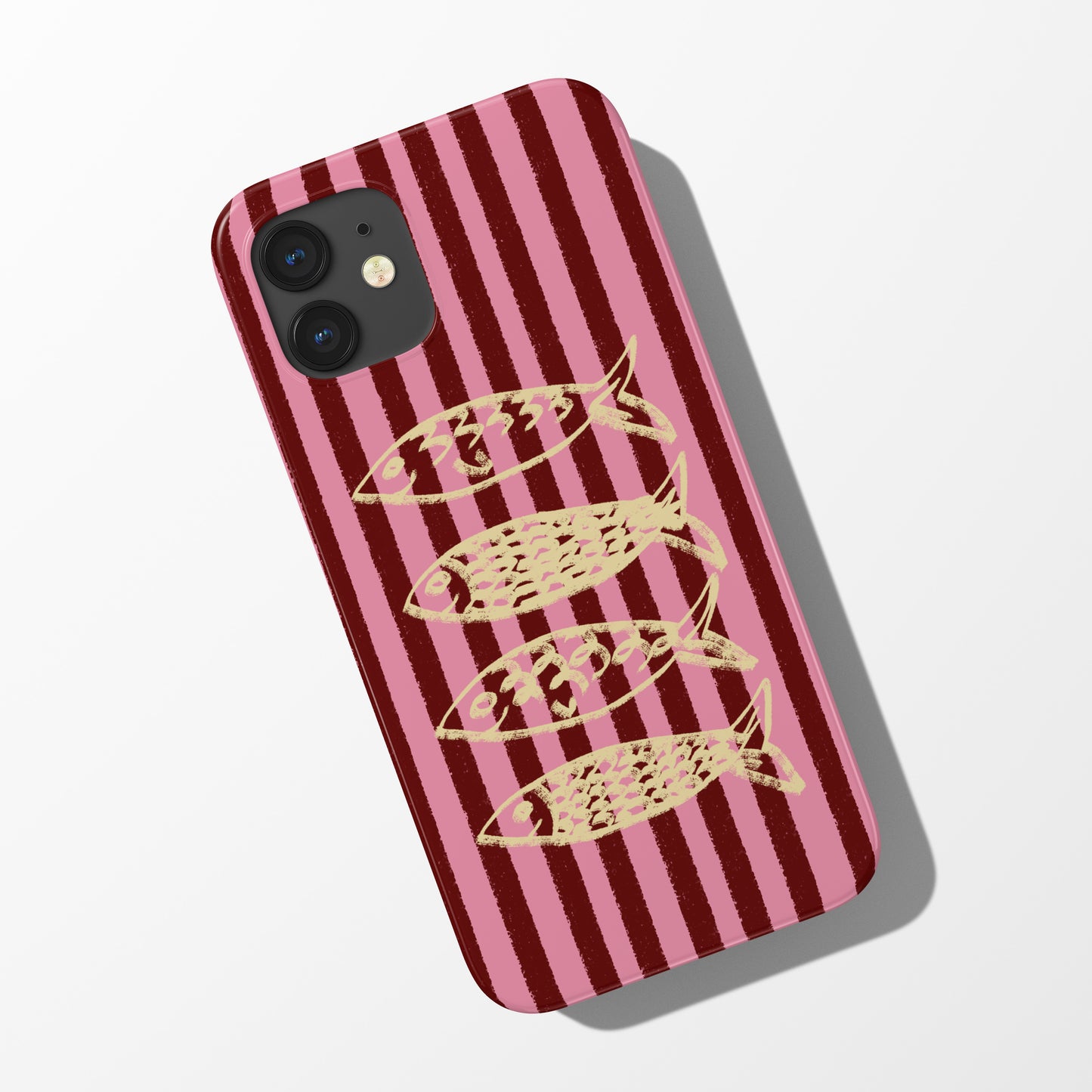 Sardines Print Phone Case