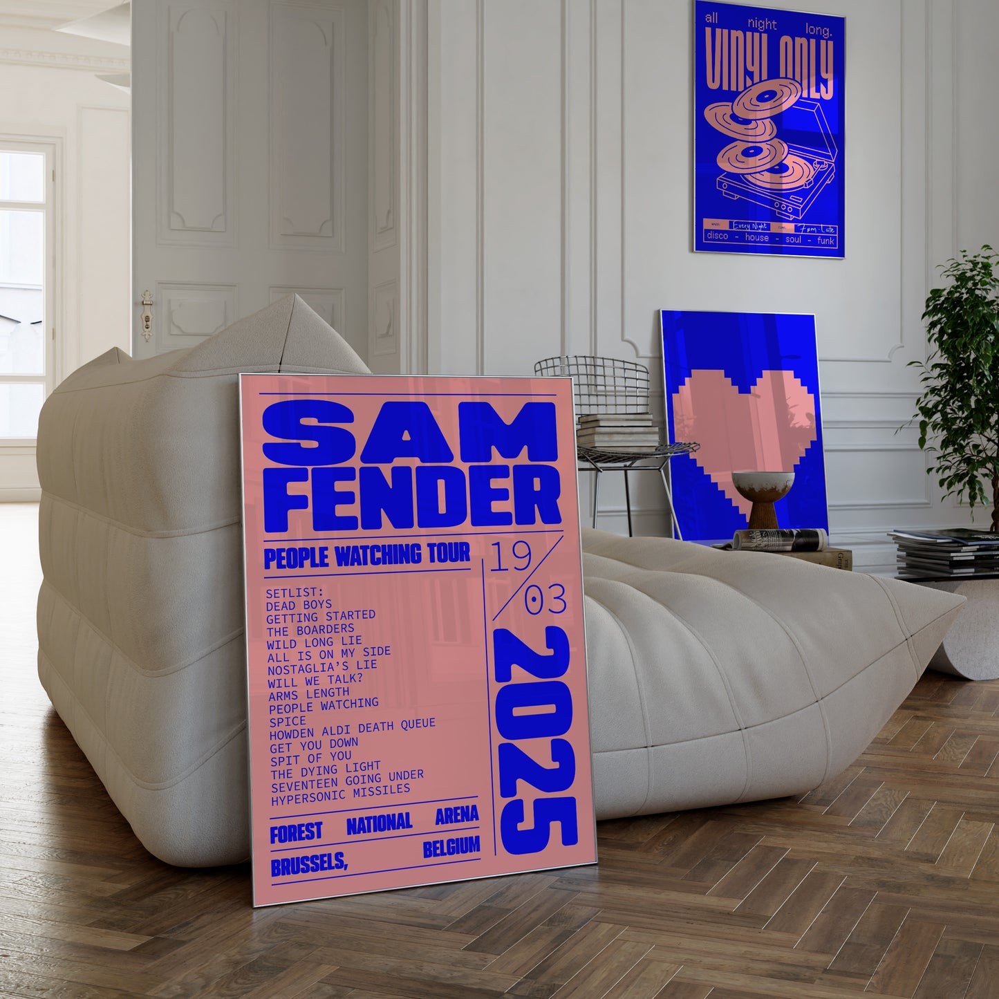 Custom Gig Poster (Framed)