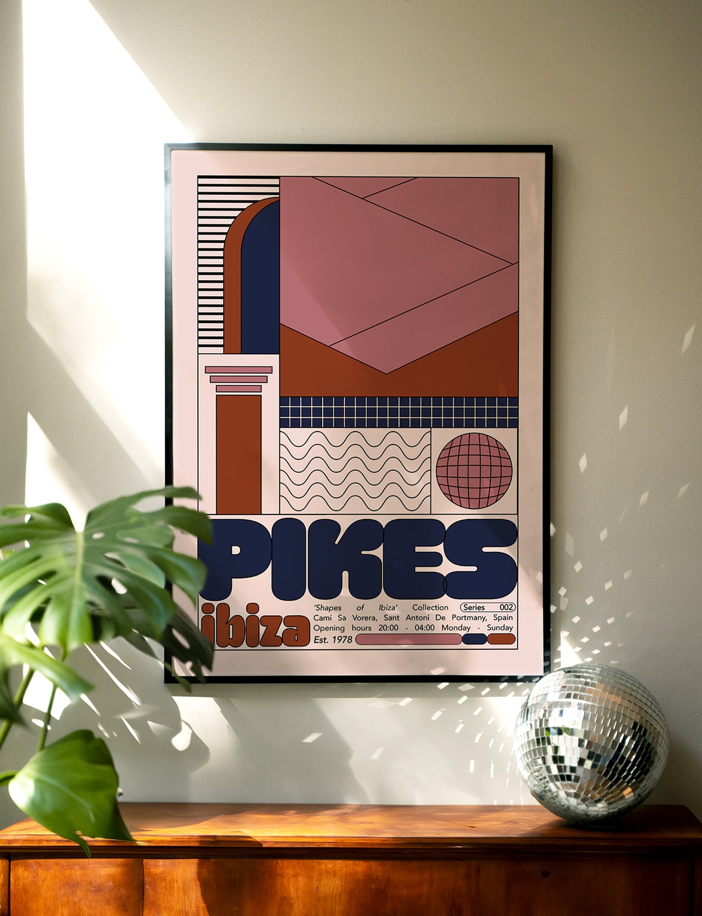 Pikes Ibiza Print