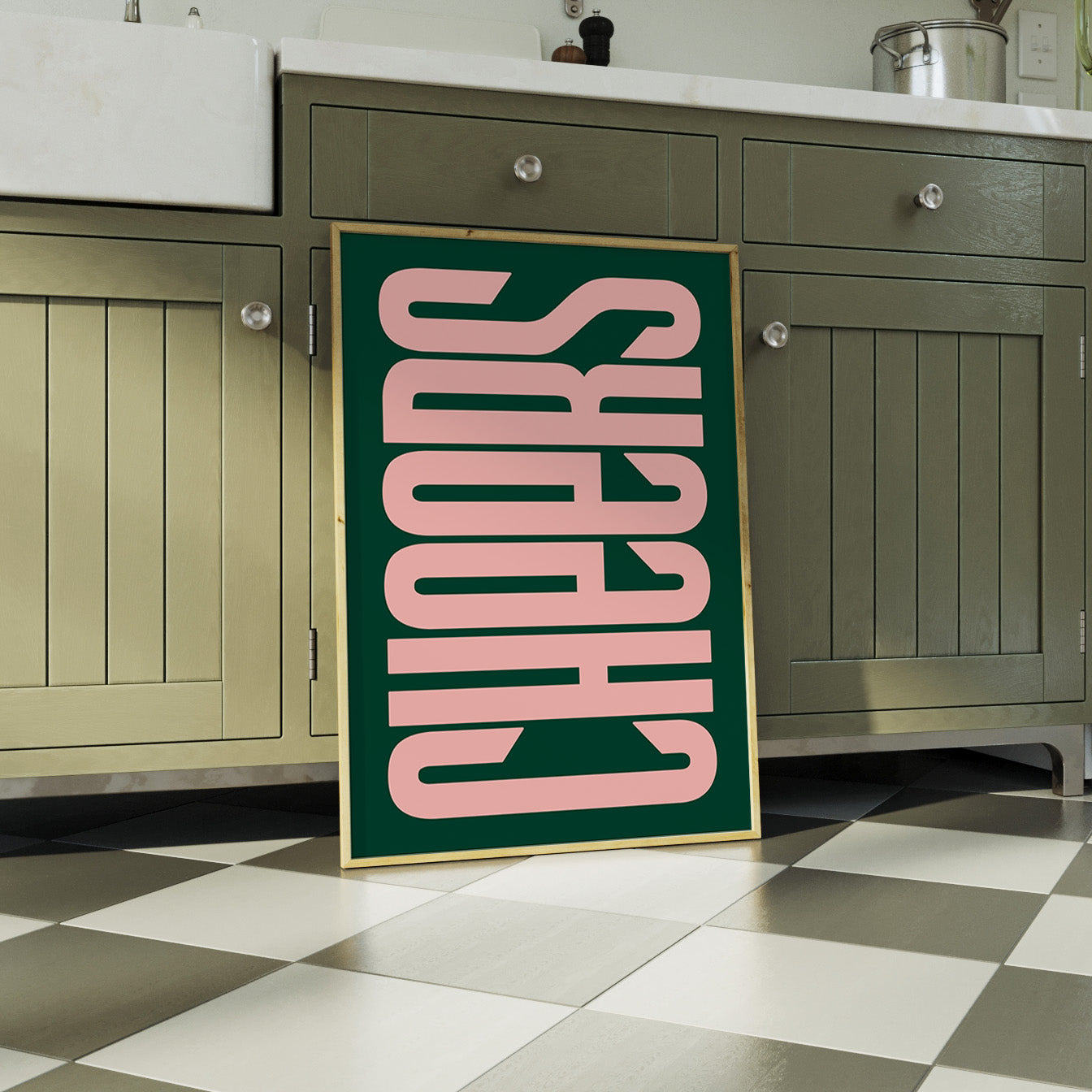 Cheers Print