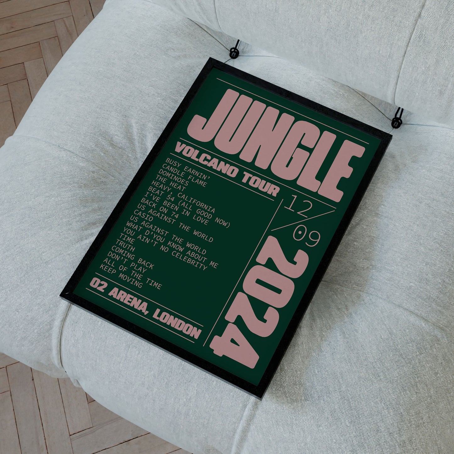 Custom Gig Poster (Framed)