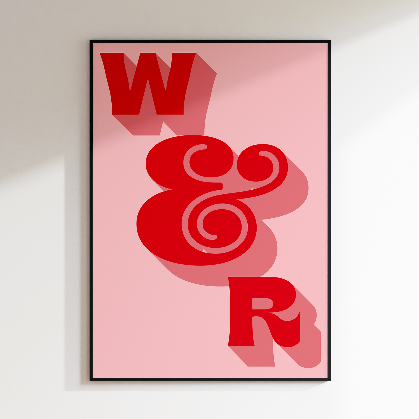 Personalised Initial Print