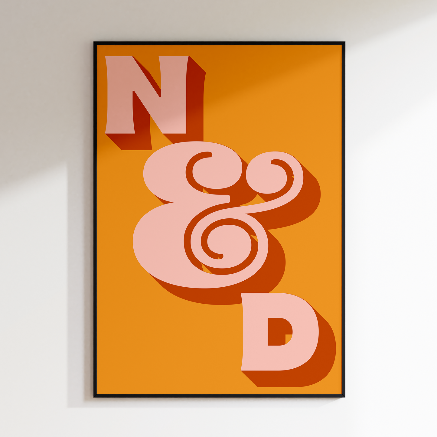 Personalised Initial Print