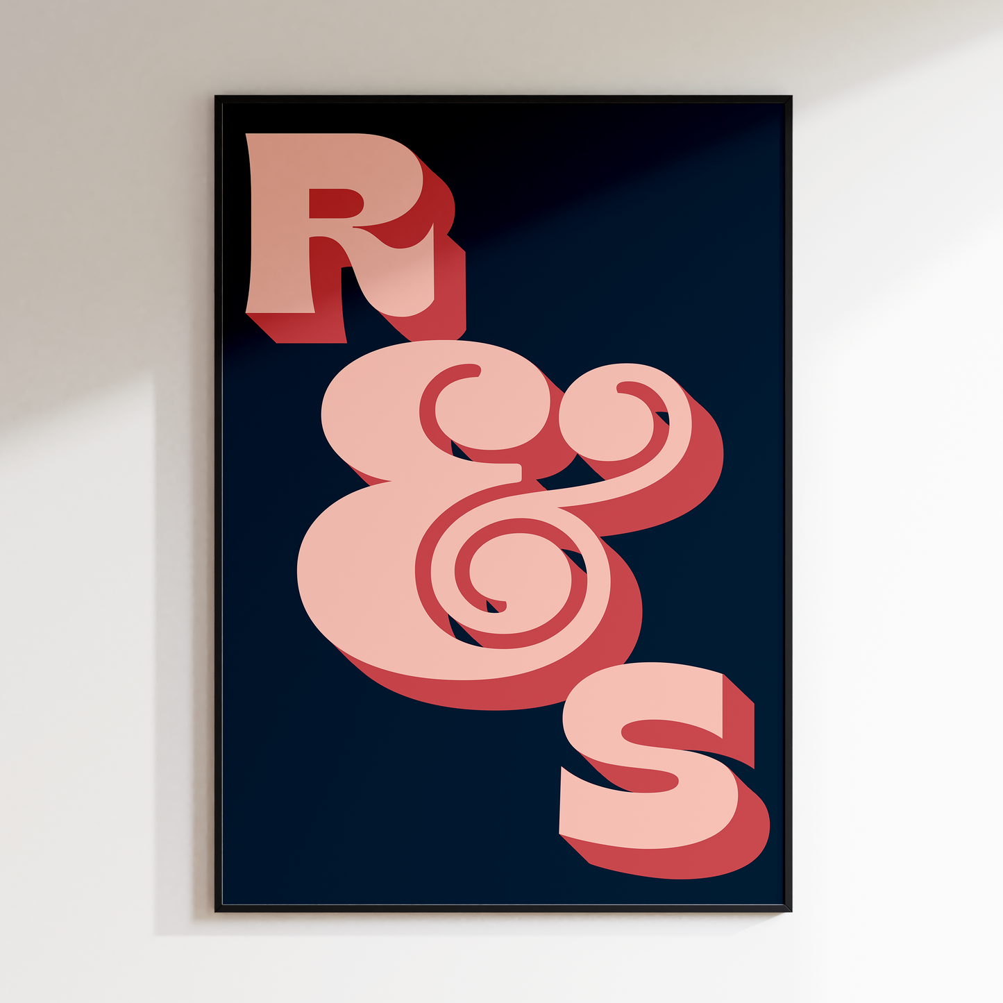 Personalised Initial Print