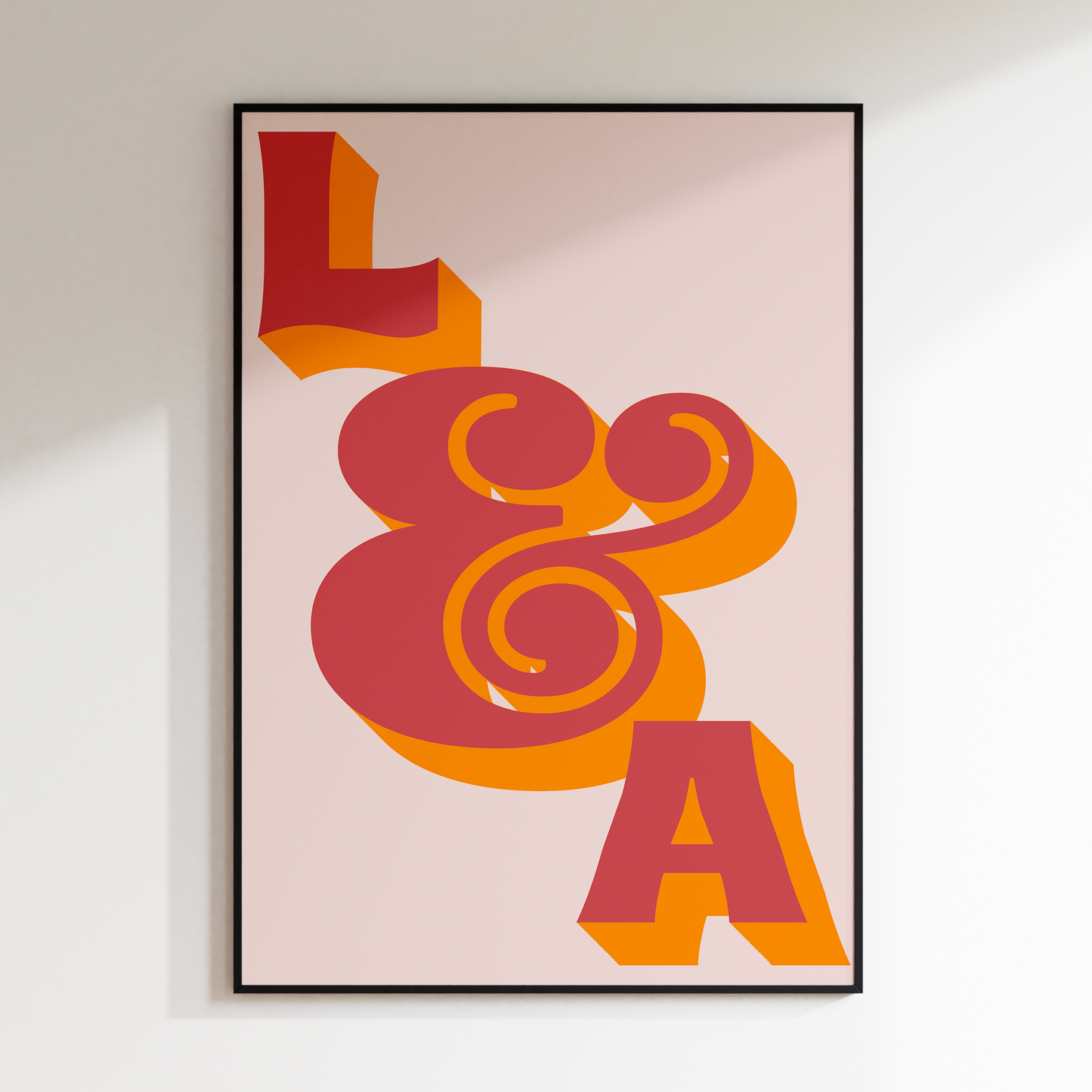 Personalised Initial Print