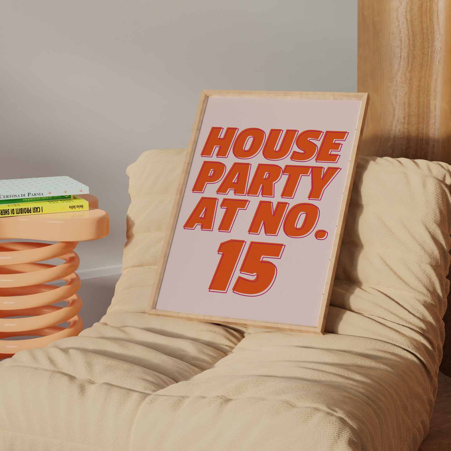 Personalised House Party Print