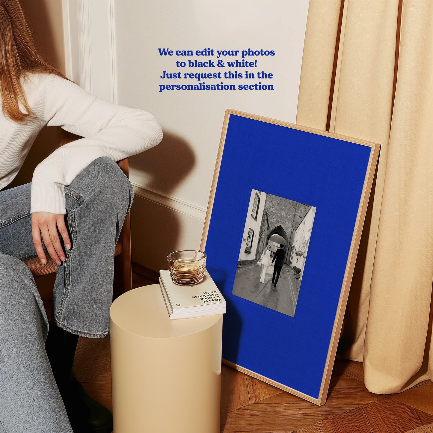 Personalised Textured effect Photo Print