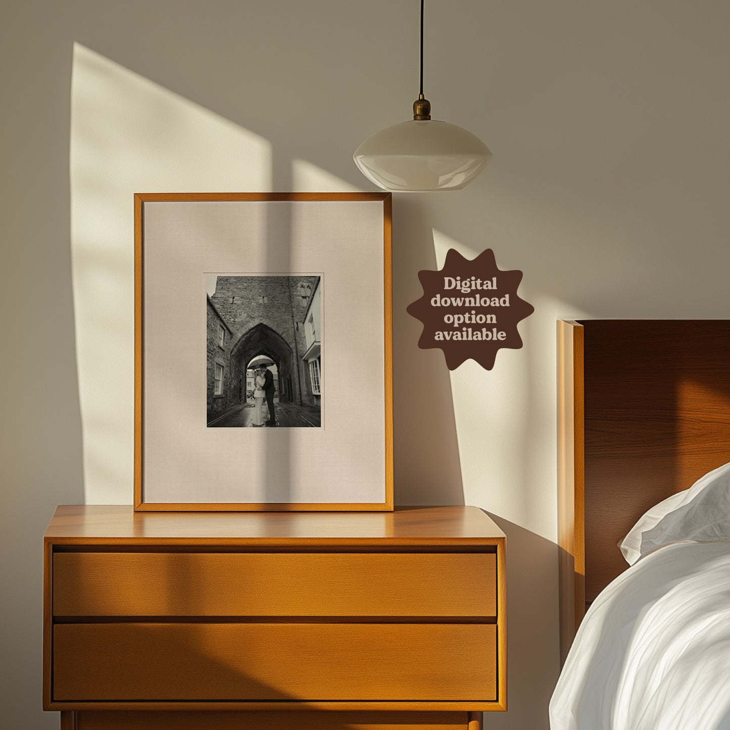 Personalised Textured effect Photo Print