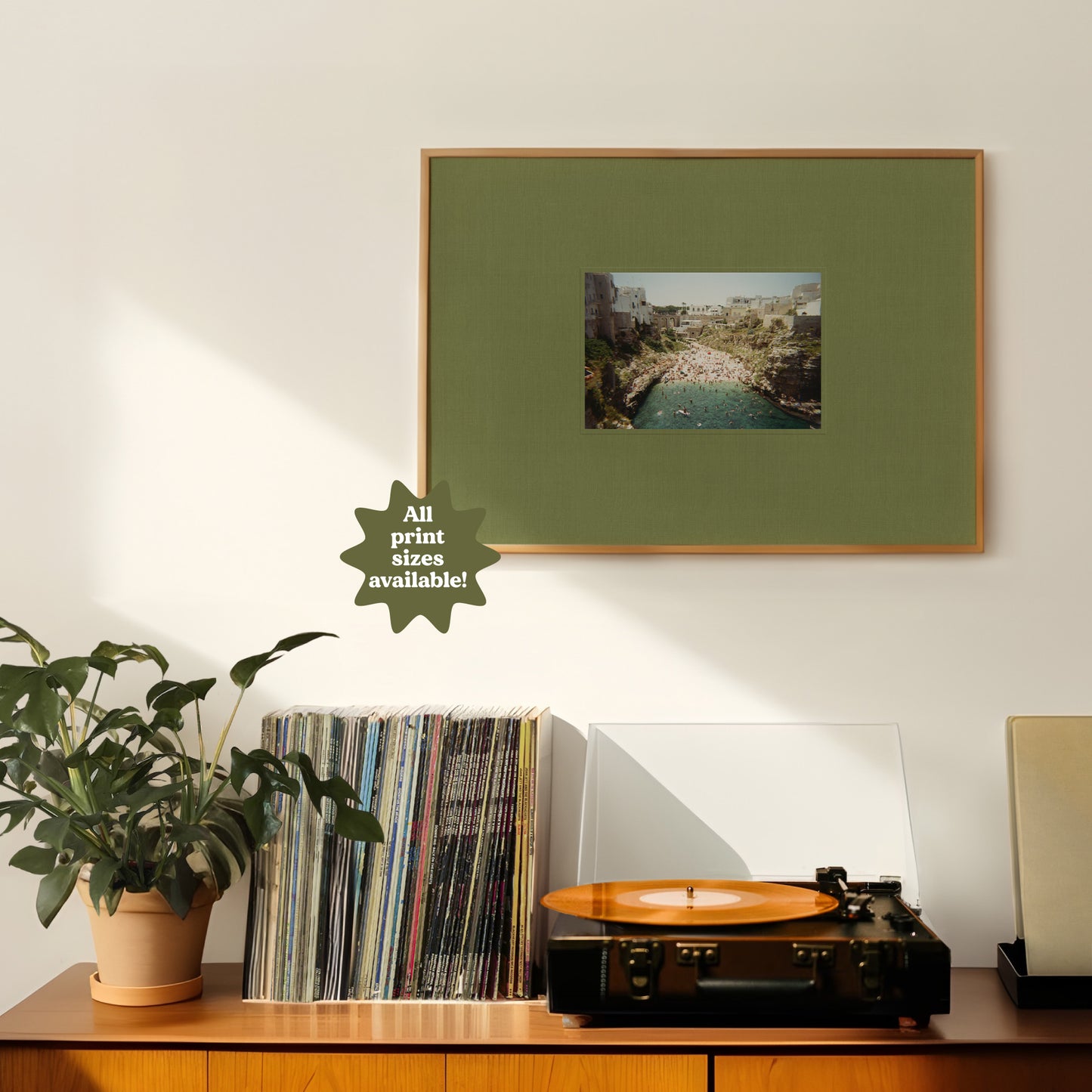 Personalised Textured effect Photo Print