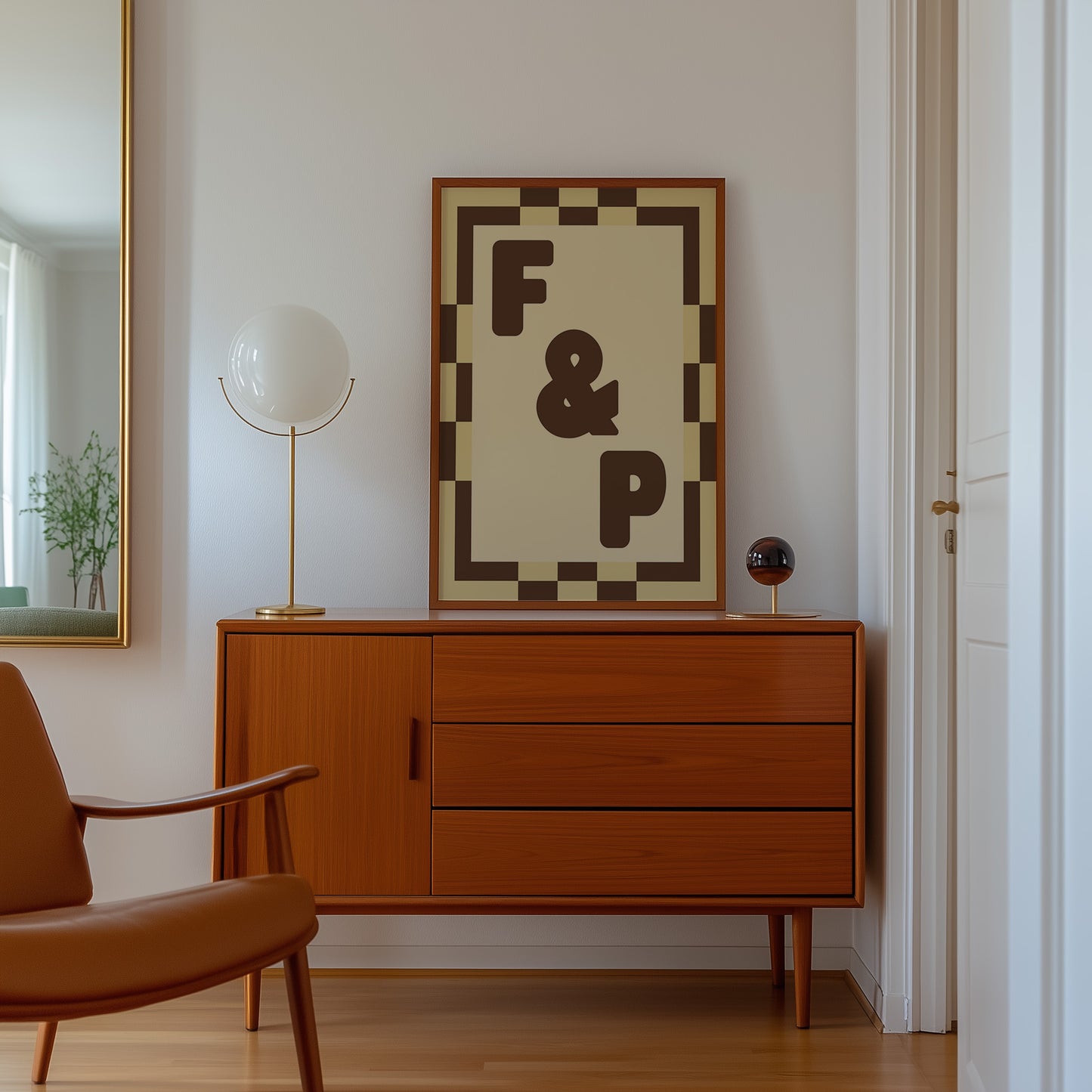 Custom Letter Initial Print (Unframed)