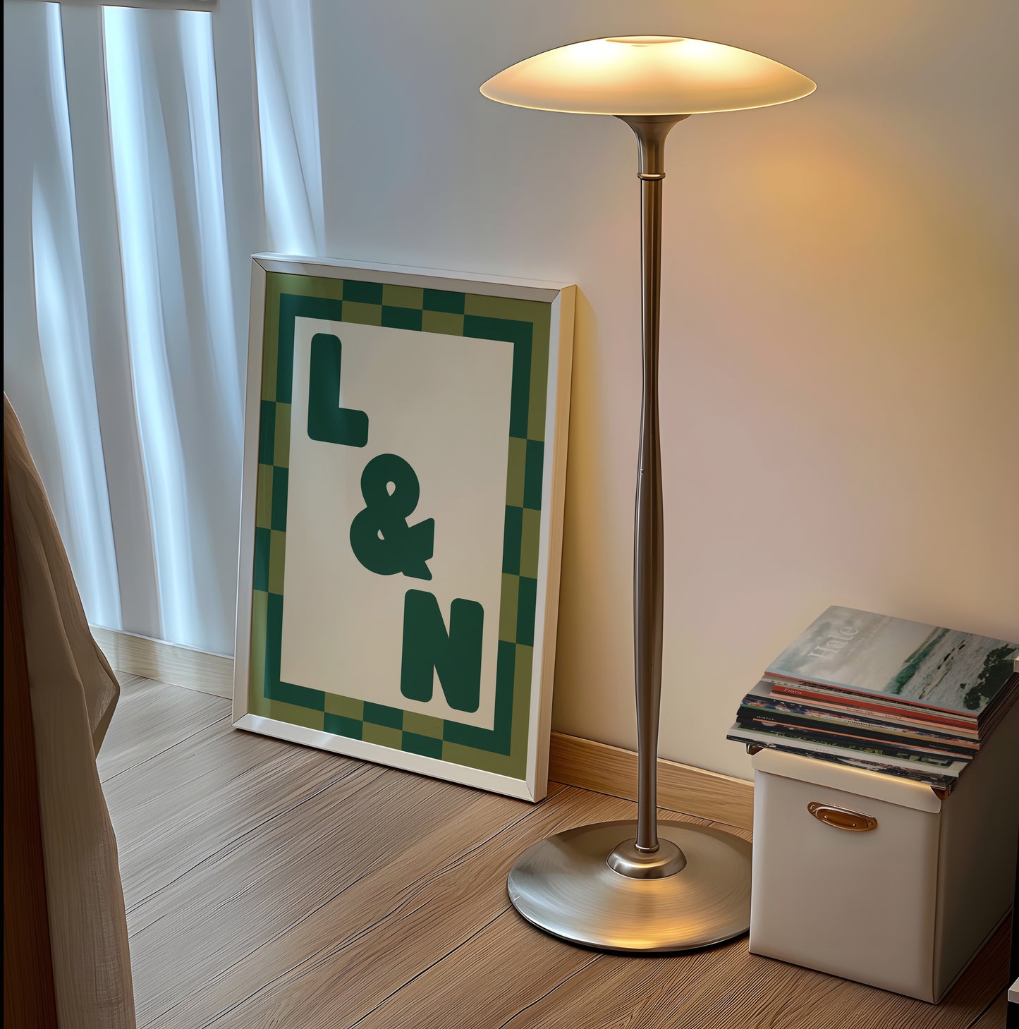 Custom Letter Initial Print (Unframed)