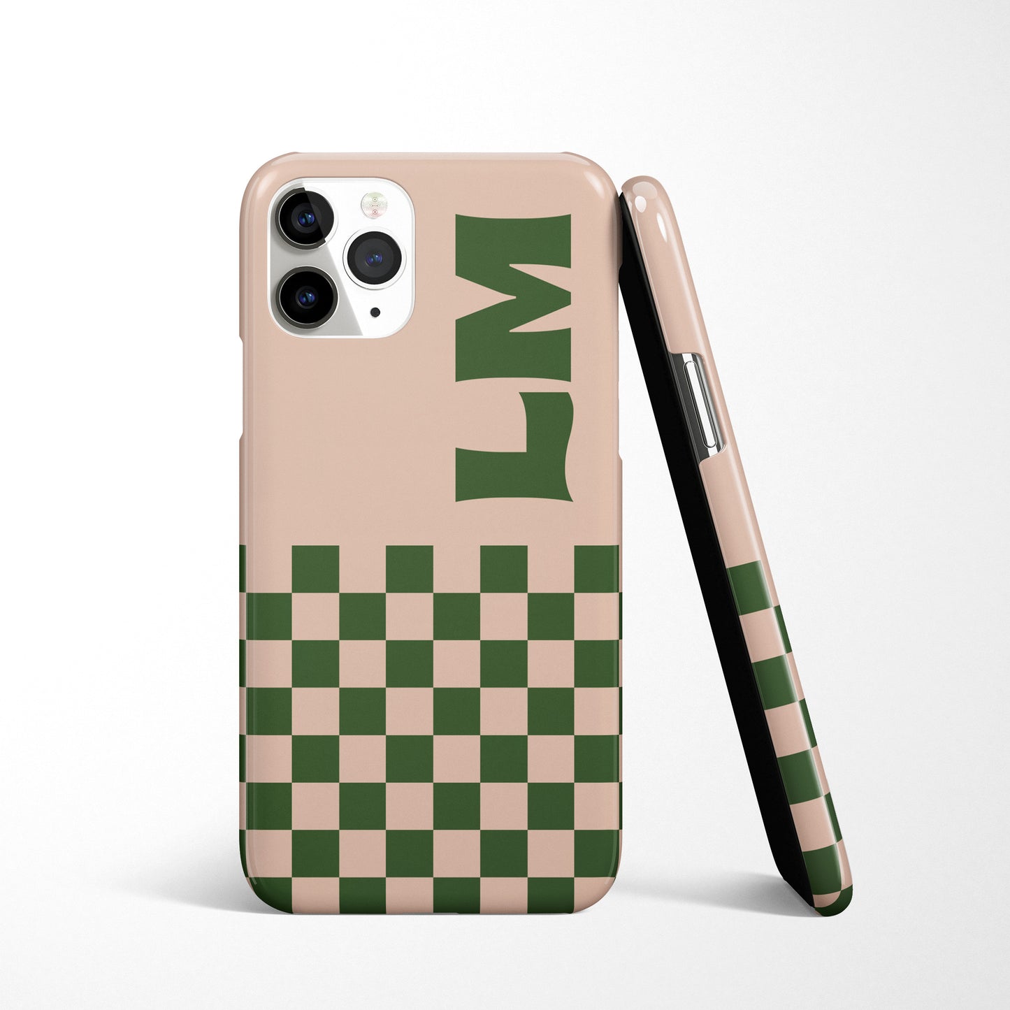 Check Initial Phone Case
