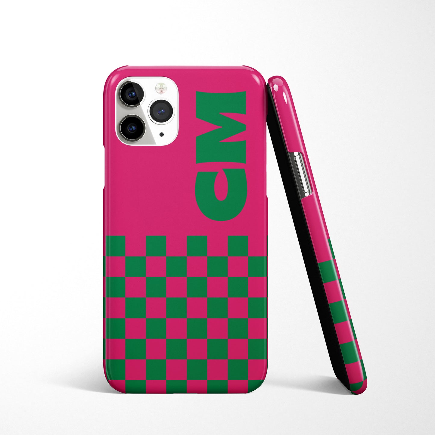 Check Initial Phone Case