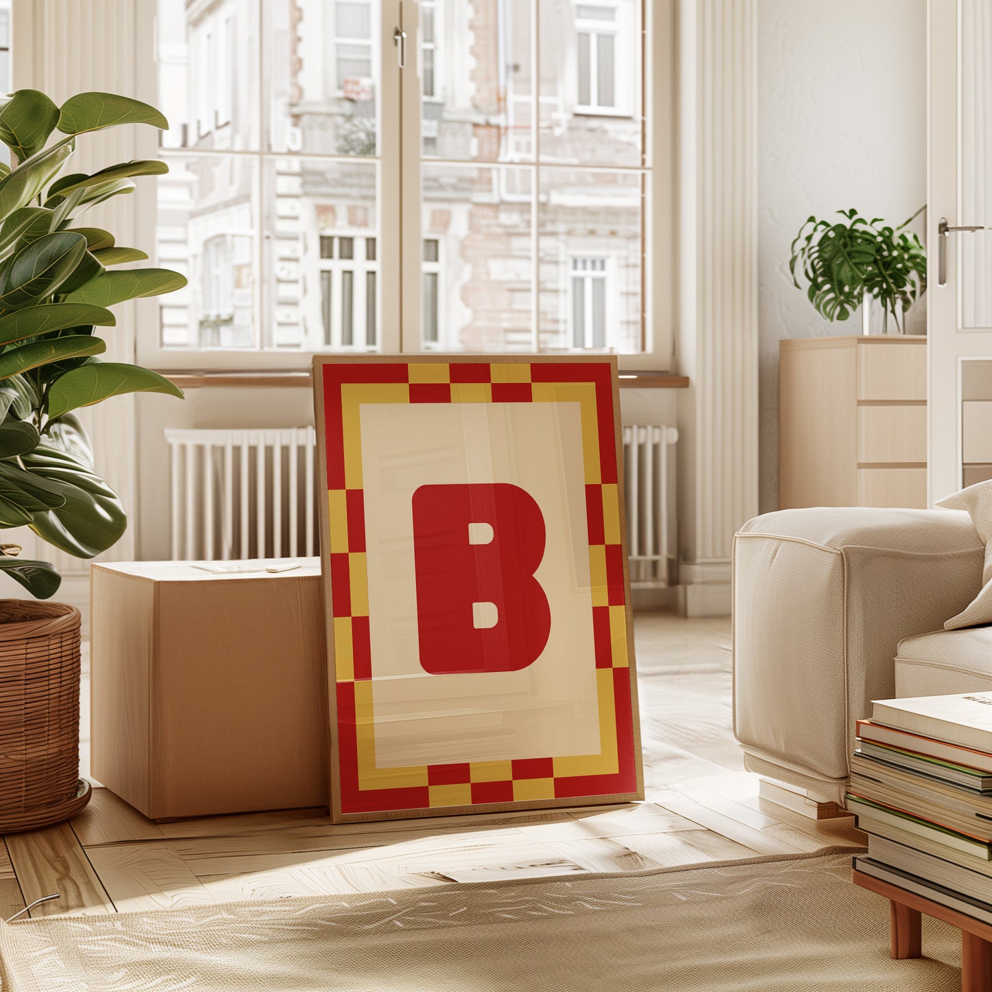 Custom Letter Initial Print (Unframed)