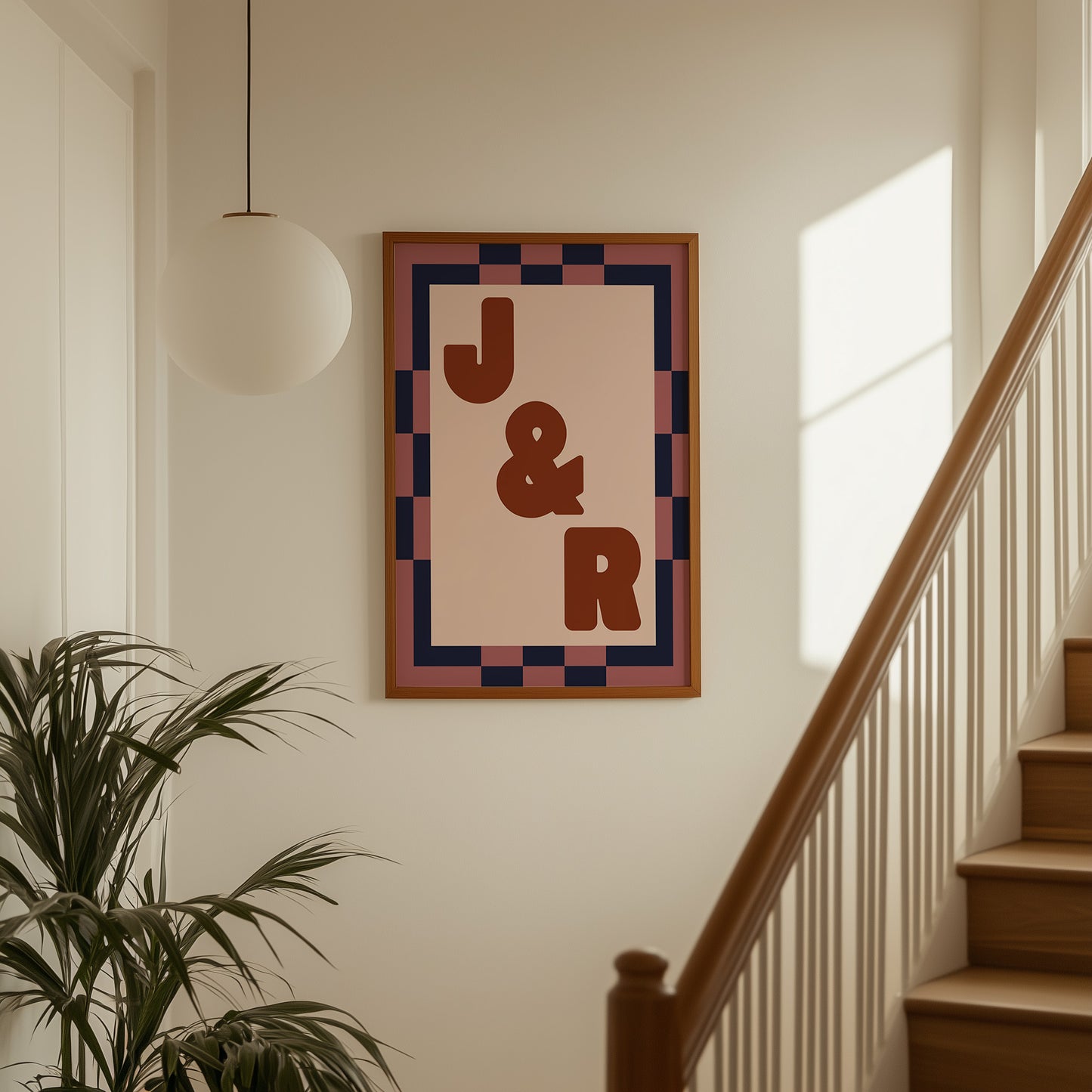 Custom Letter Initial Print (Unframed)