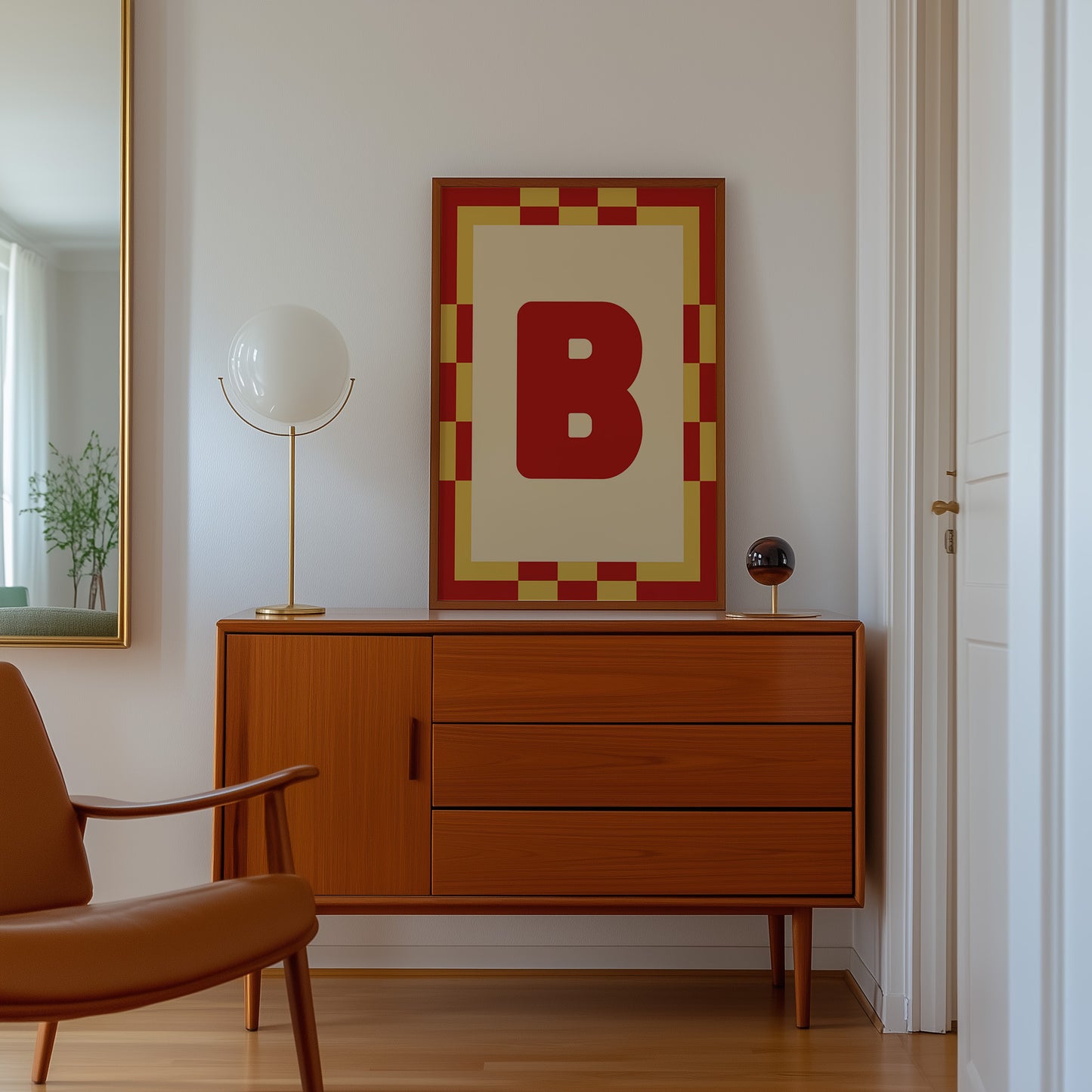 Custom Letter Initial Print (Unframed)