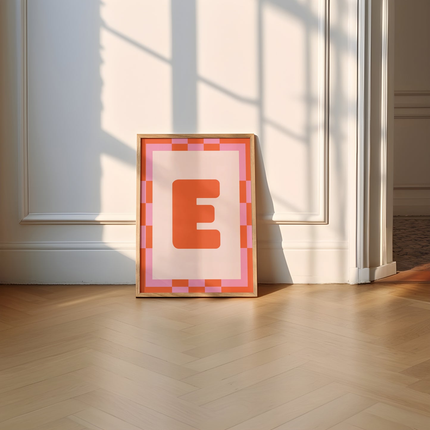 Custom Letter Initial Print (Unframed)