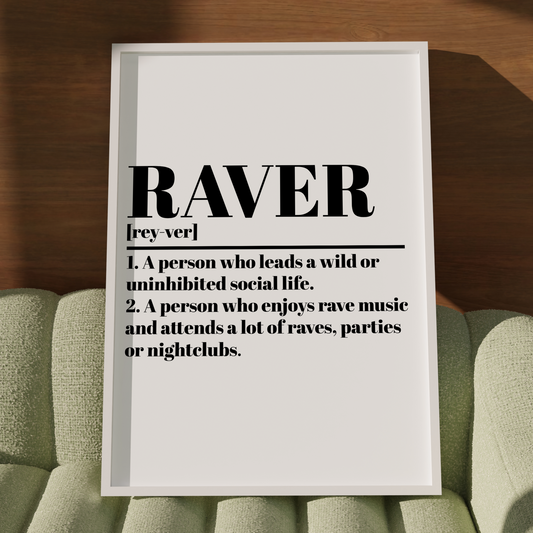 Dictionary: RAVER