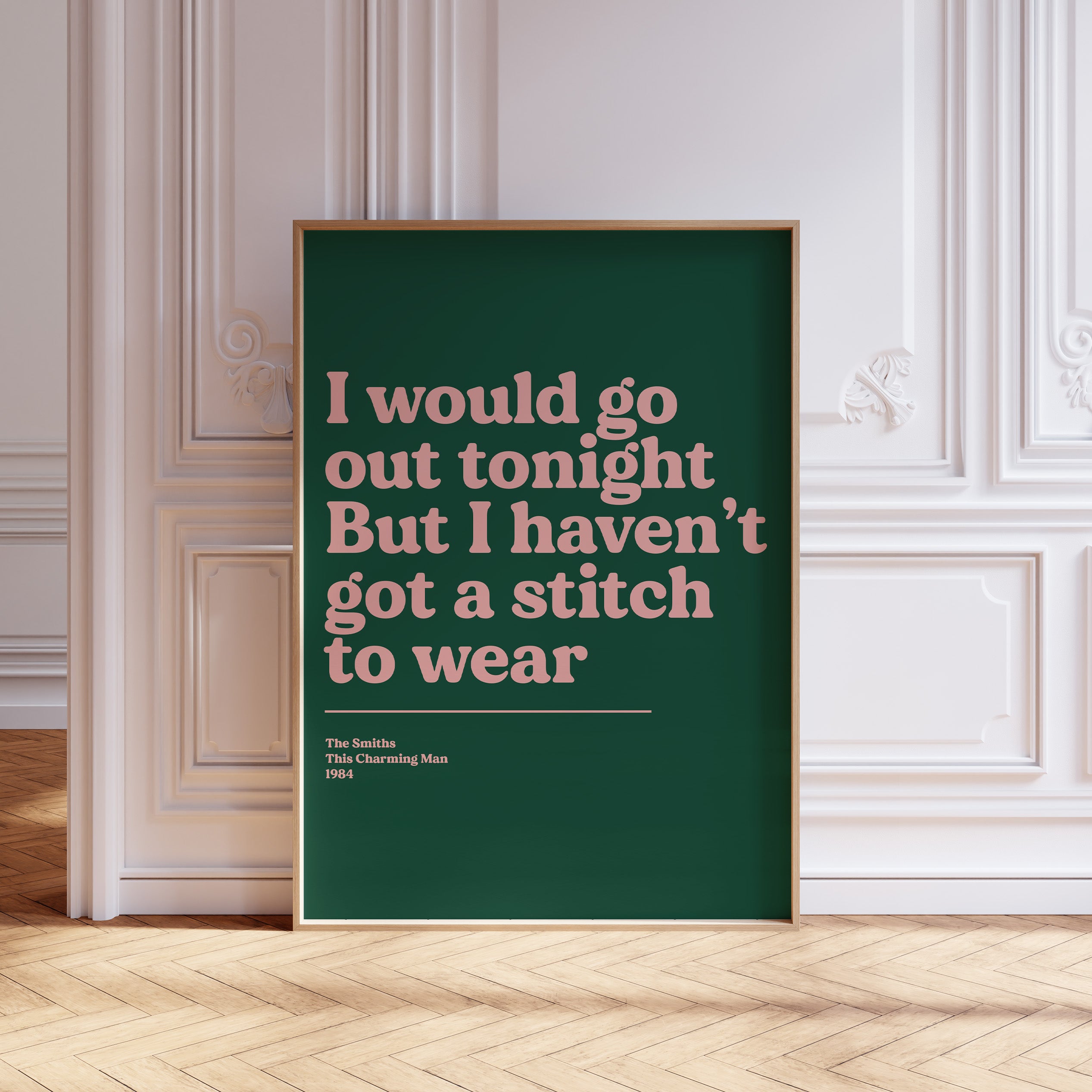 Personalised Lyric Print