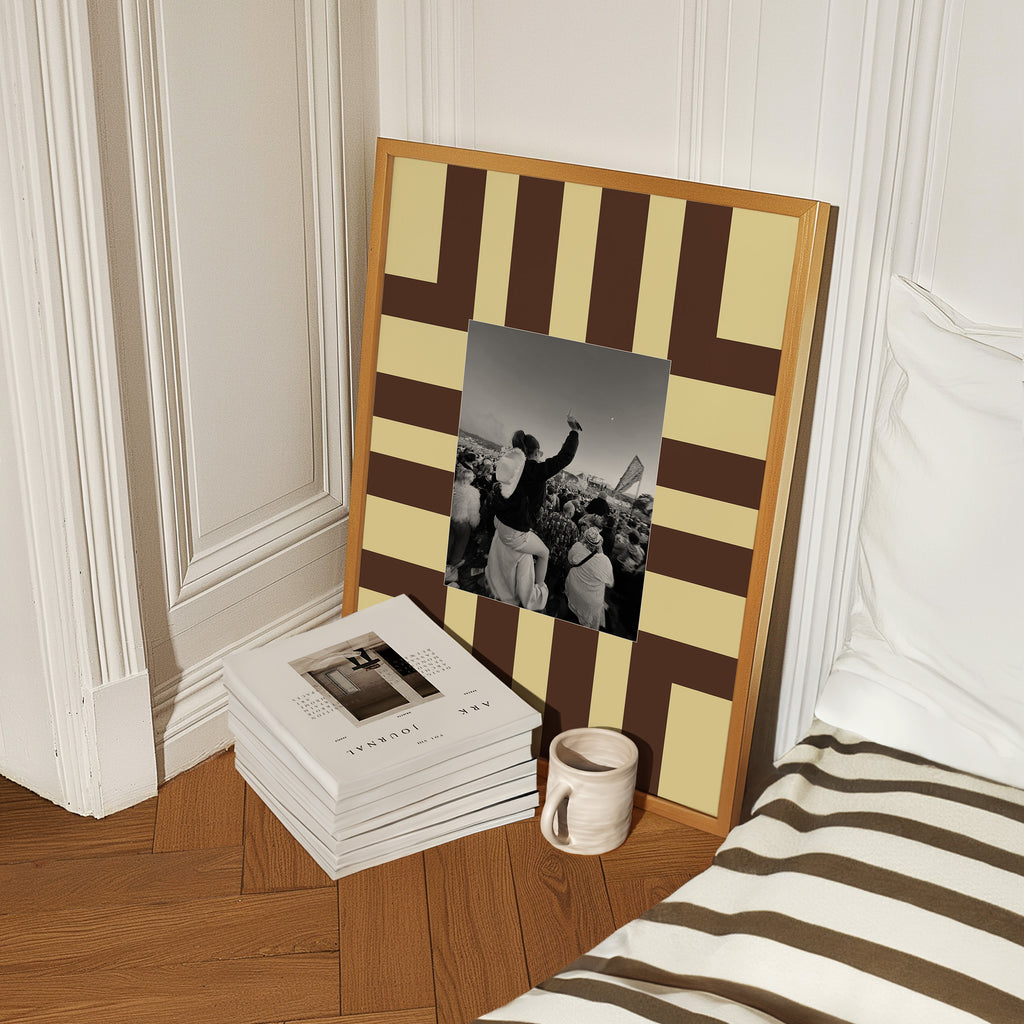 Photo Prem Boder Personalised Border Photo Print – Lost In Music