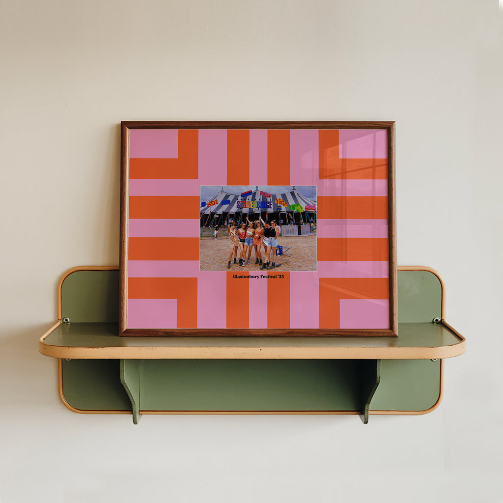 Personalised Border Photo Print – Lost In Music
