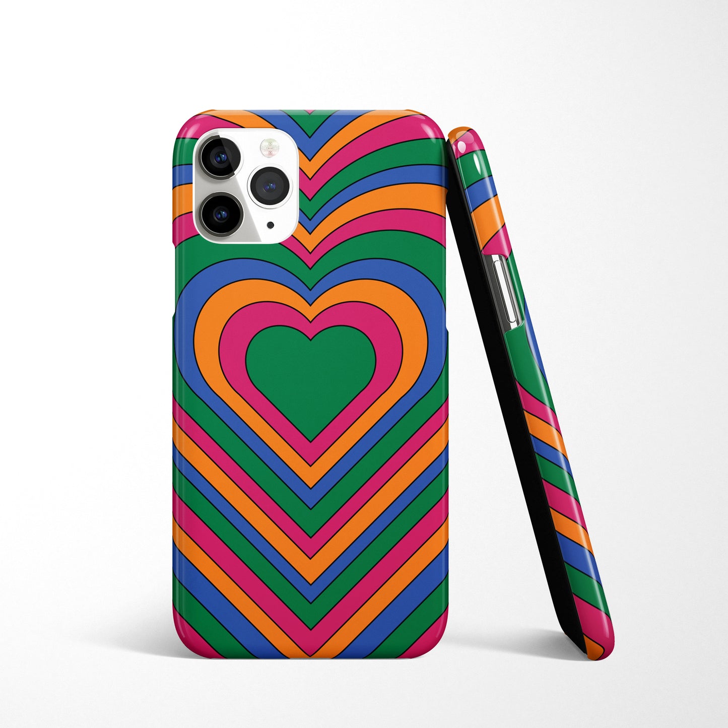 Heart Initial Phone Case