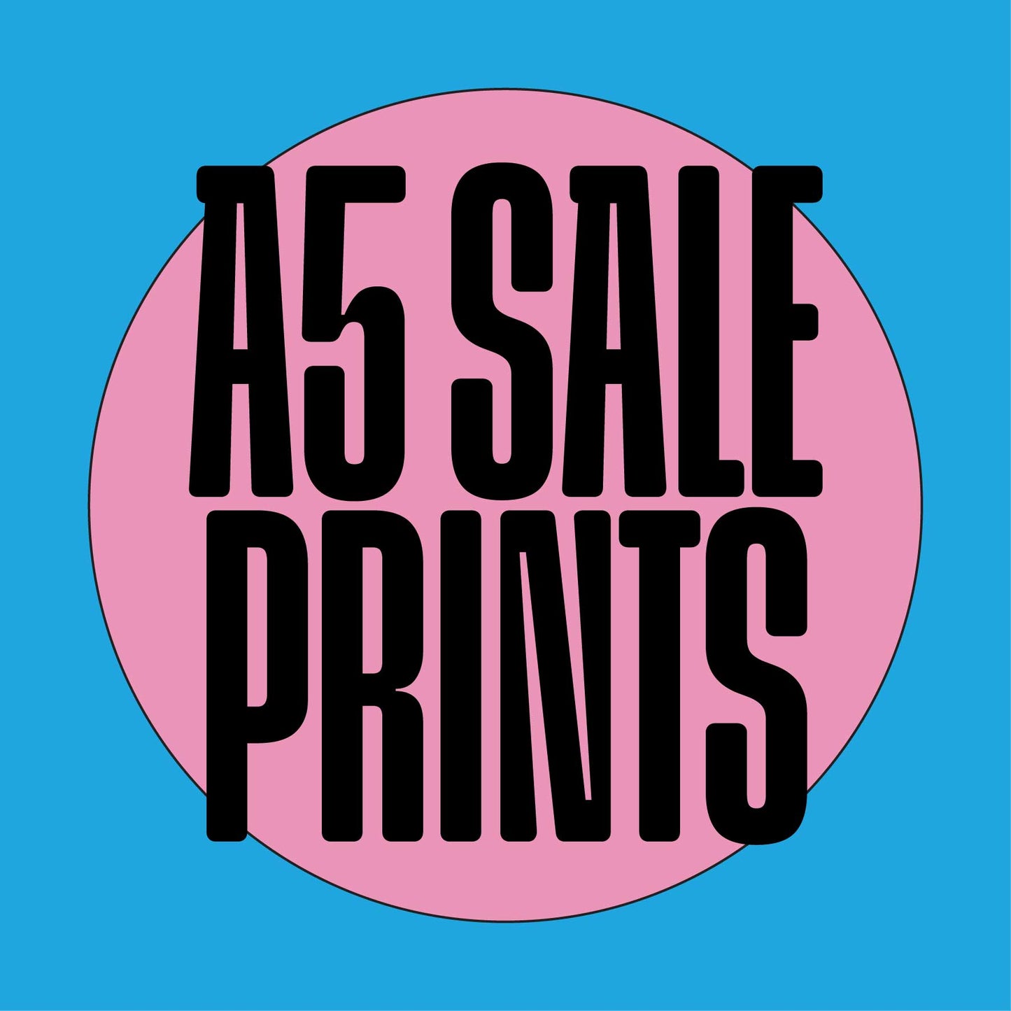A5 SECOND SALE PRINT