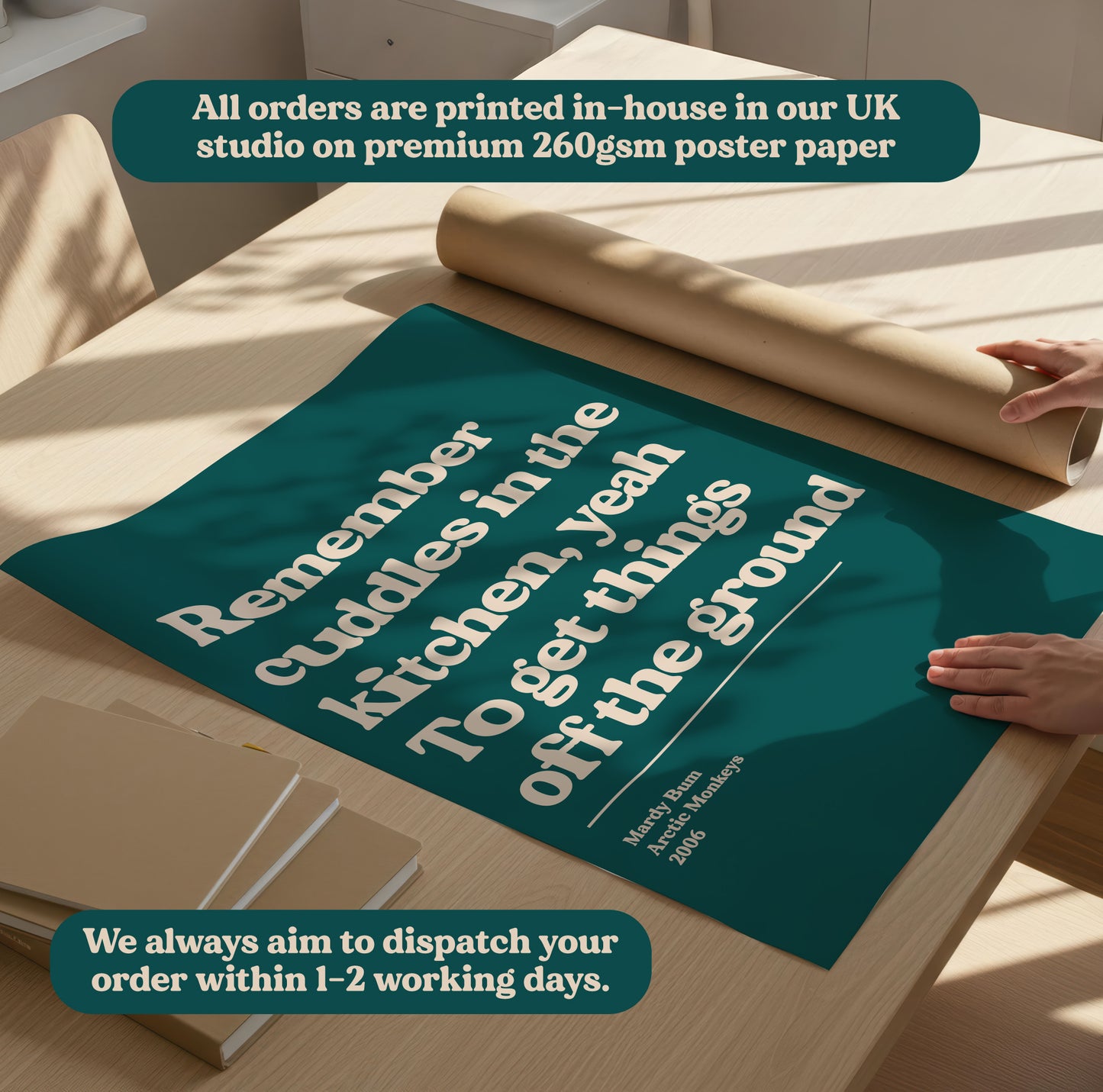 Personalised Lyric Print