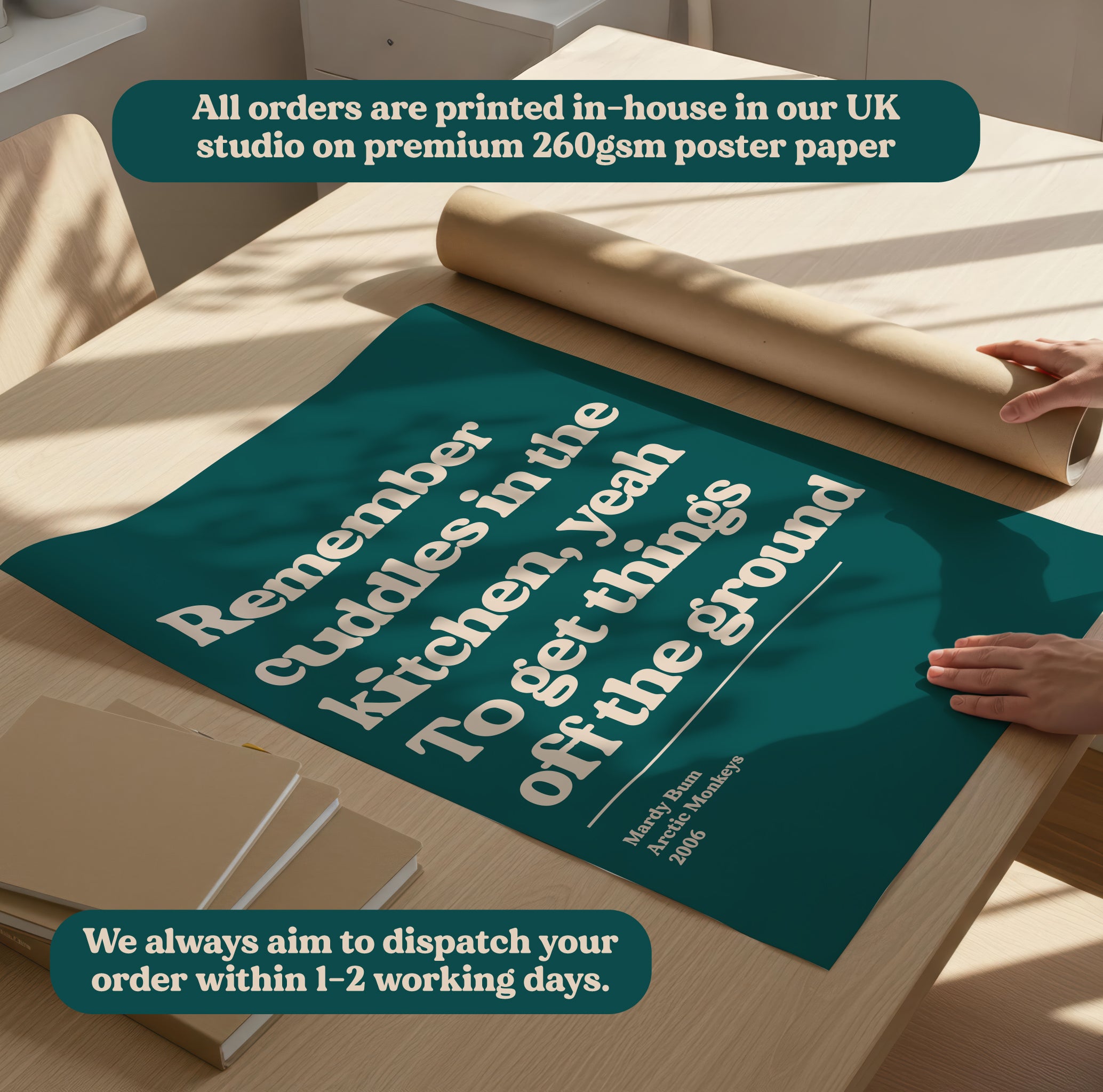 Personalised Lyric Print