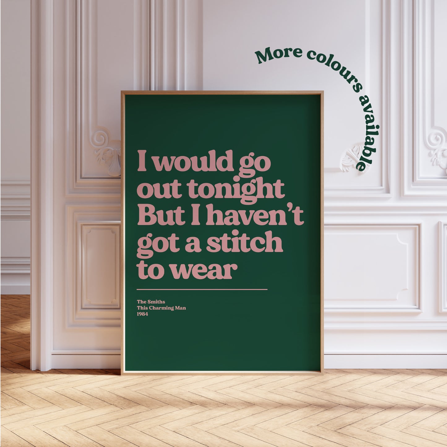 Personalised Lyric Print