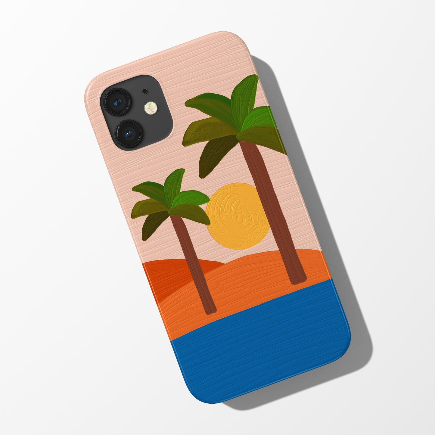 Palm Tree Print Phone Case