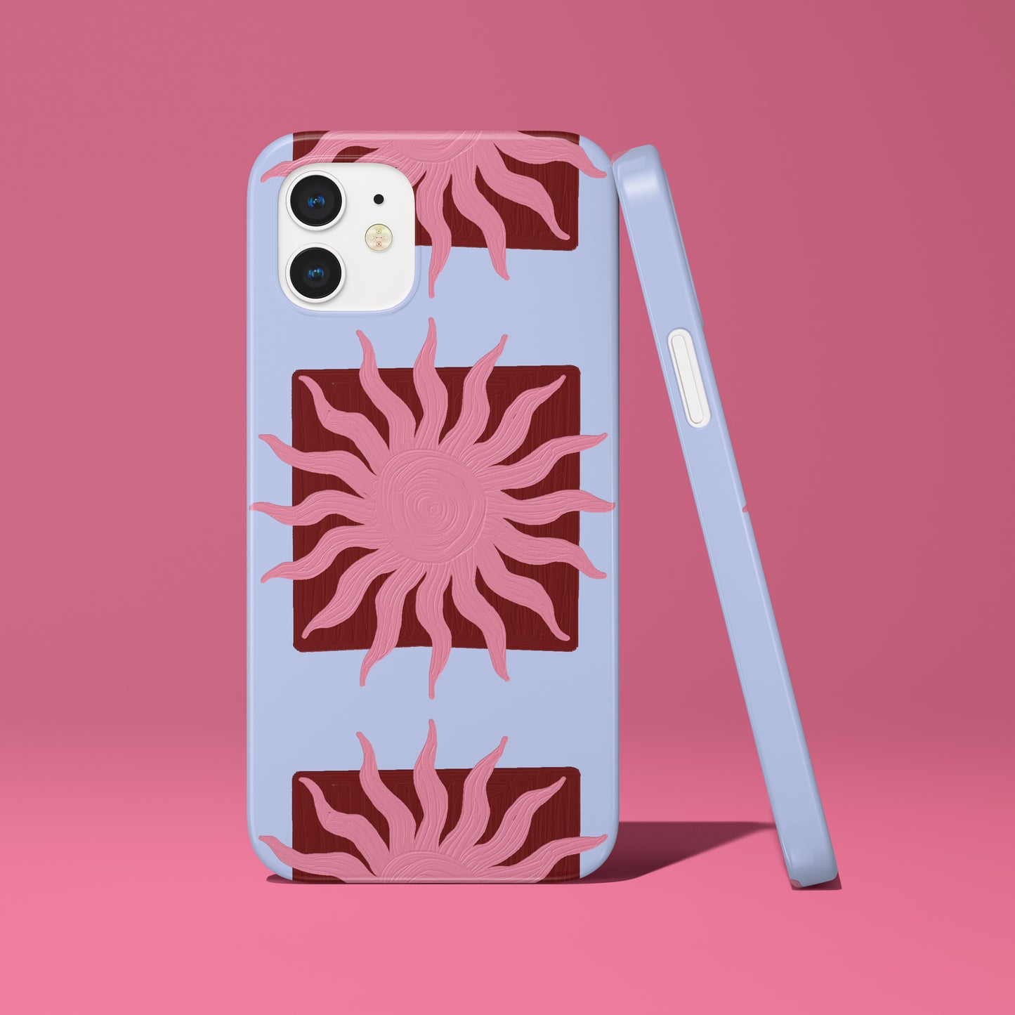 Sun Oil Print Phone Case