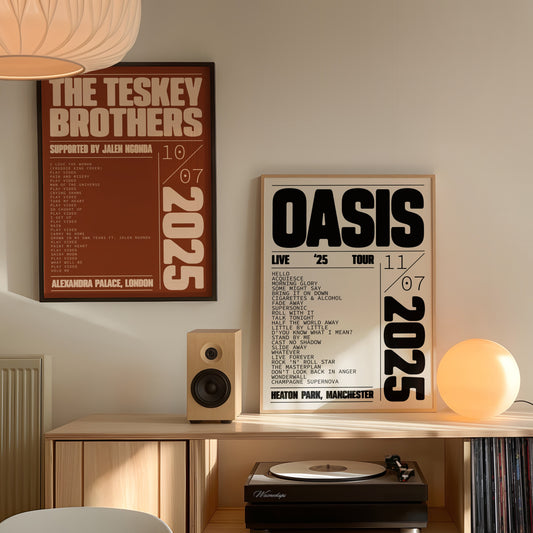 Custom Gig Poster (Framed)