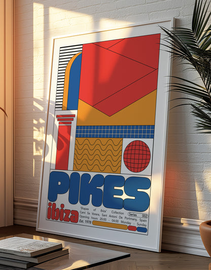 Pikes Ibiza Print