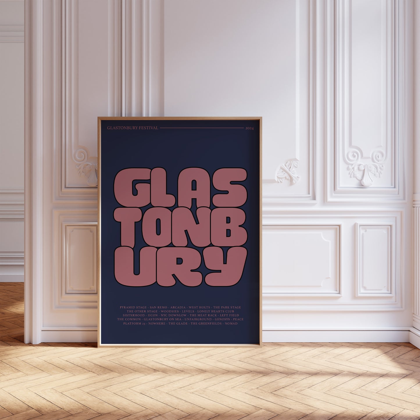 Glastonbury Print