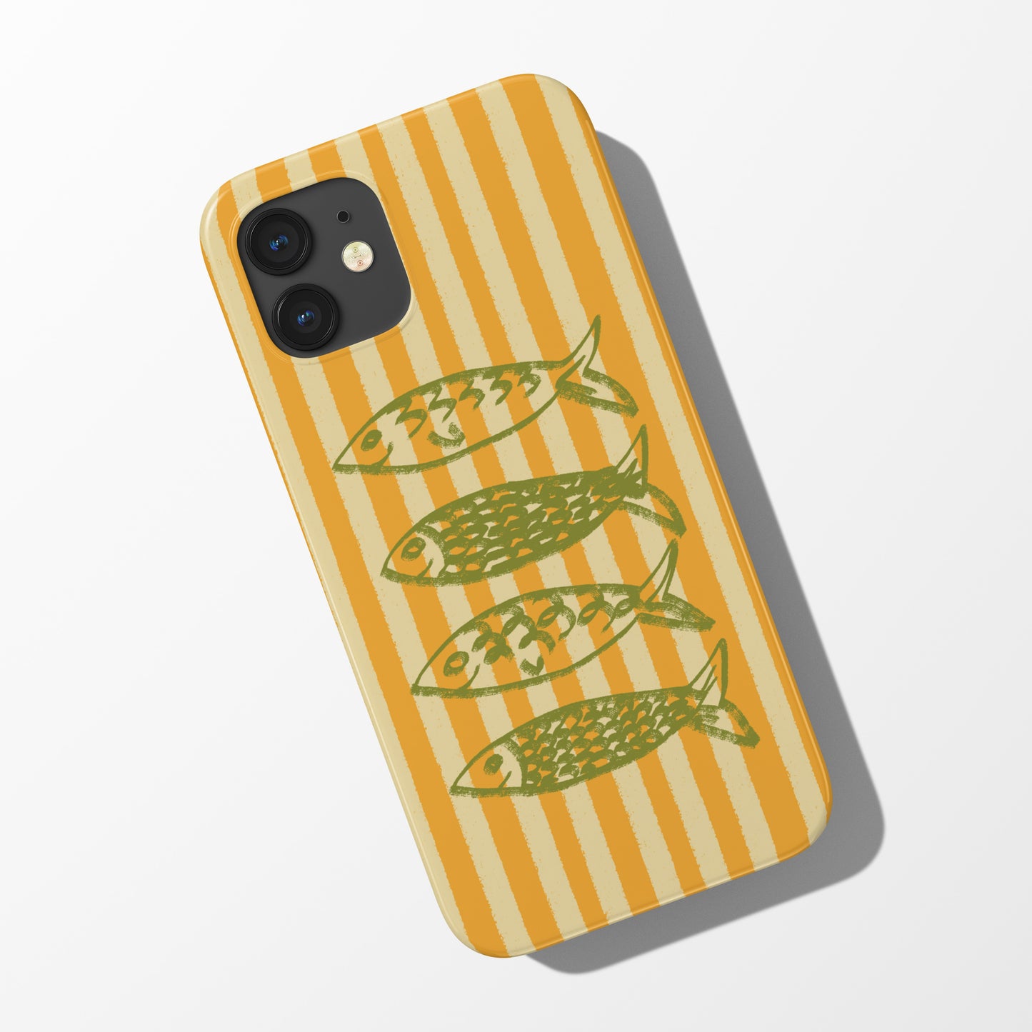 Sardines Print Phone Case