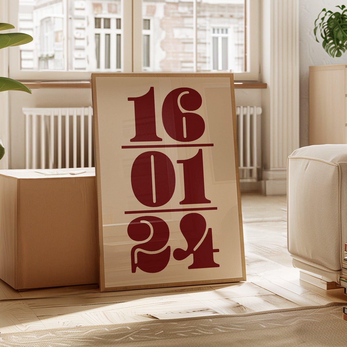 Personalised Date Print