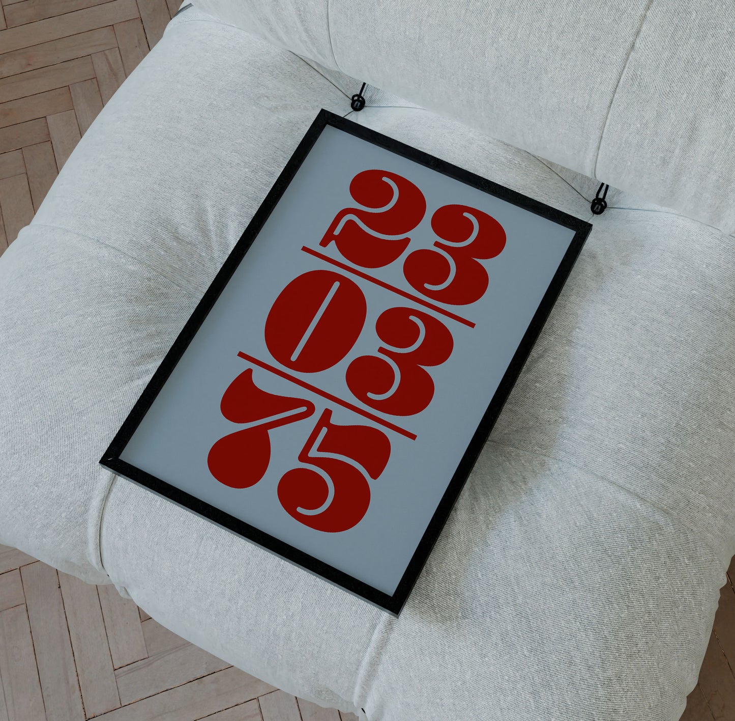 Personalised Date Print