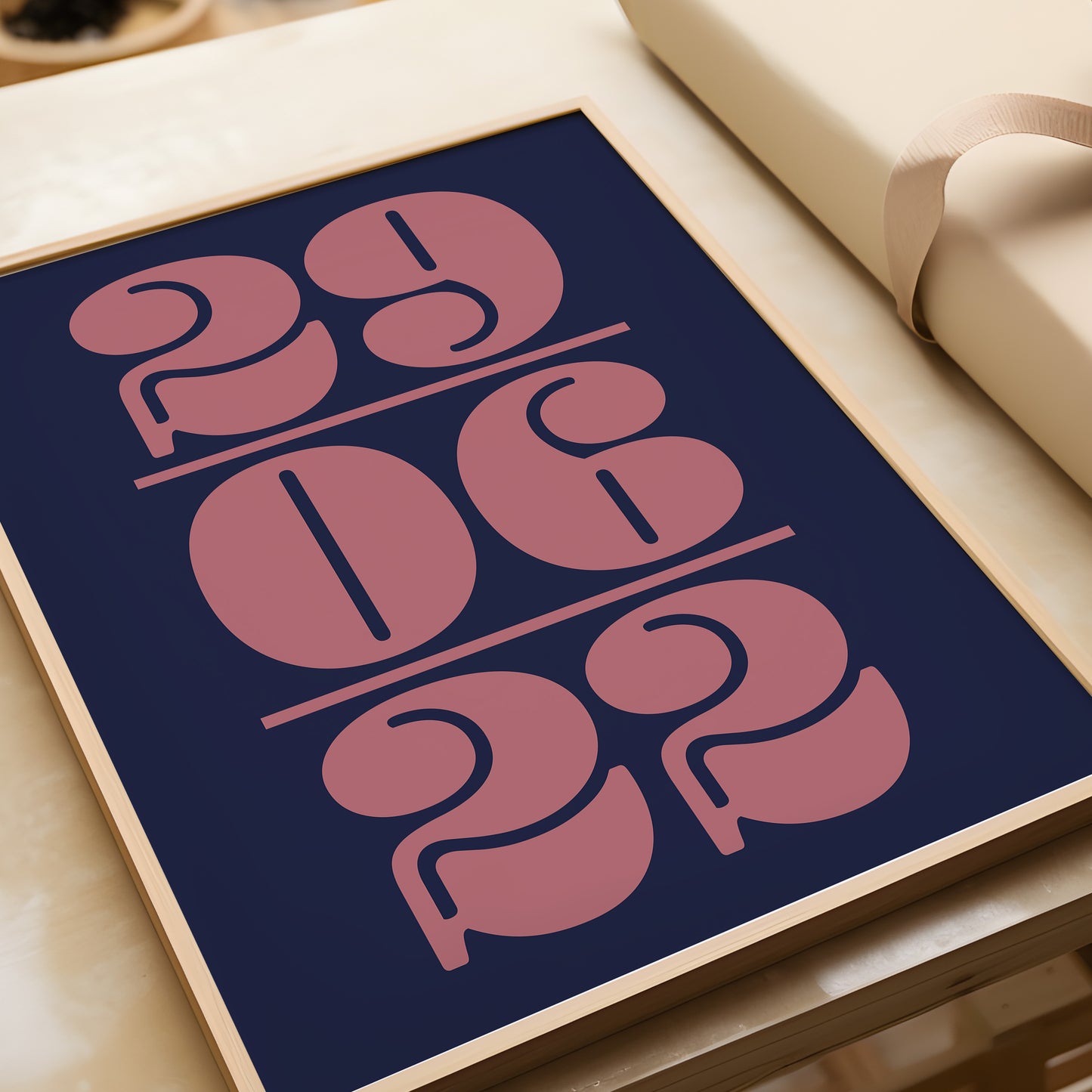 Personalised Date Print