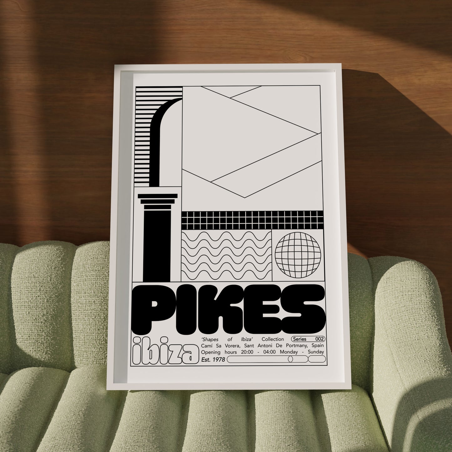 Pikes Ibiza Print