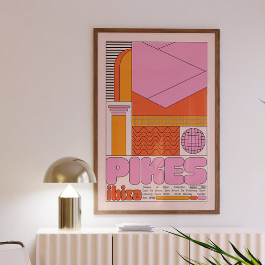 Pikes Ibiza Print