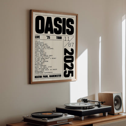 Custom Gig Poster (Framed)