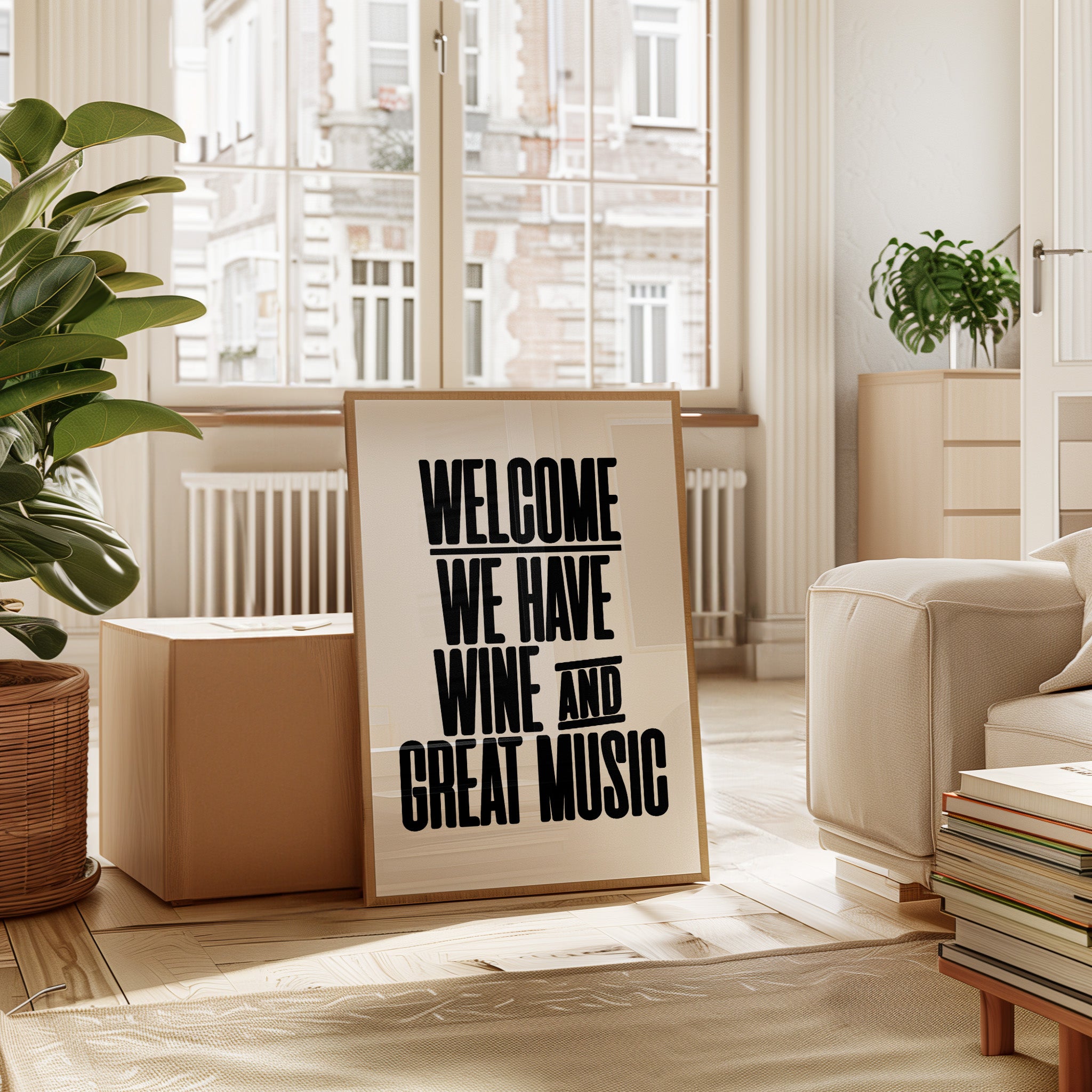 Welcome We Have Wine