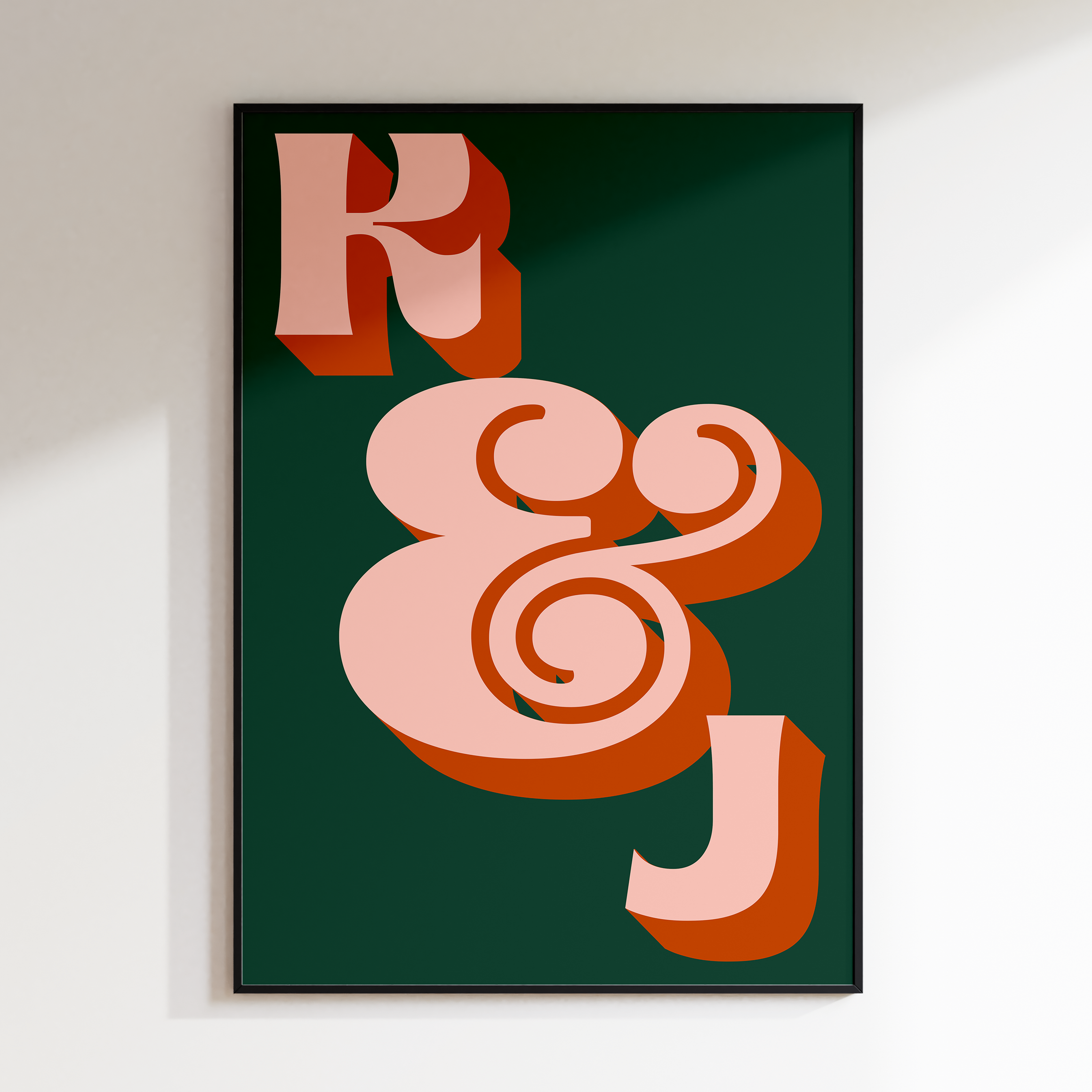 Personalised Initial Print