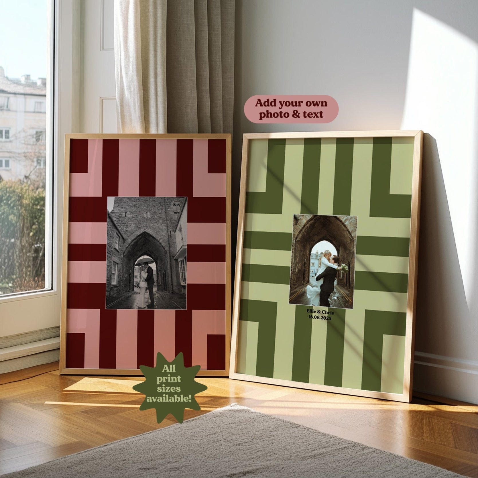 Personalised Border Photo Print