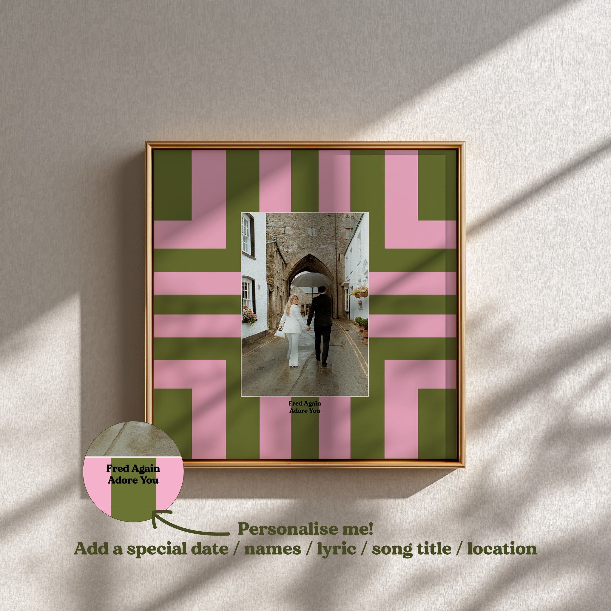 Personalised Border Photo Print