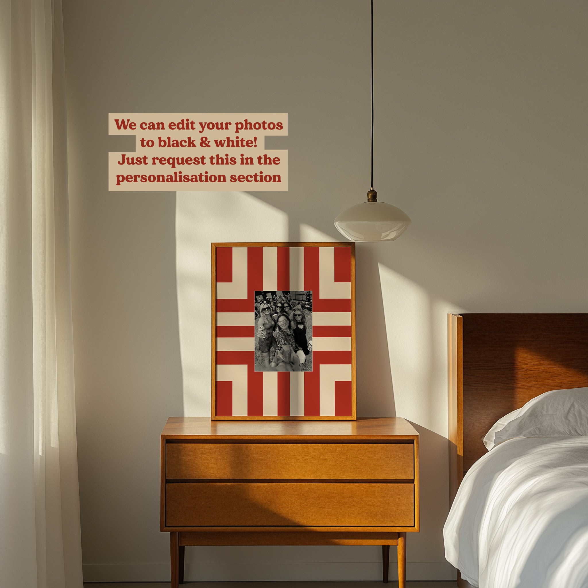 Personalised Border Photo Print